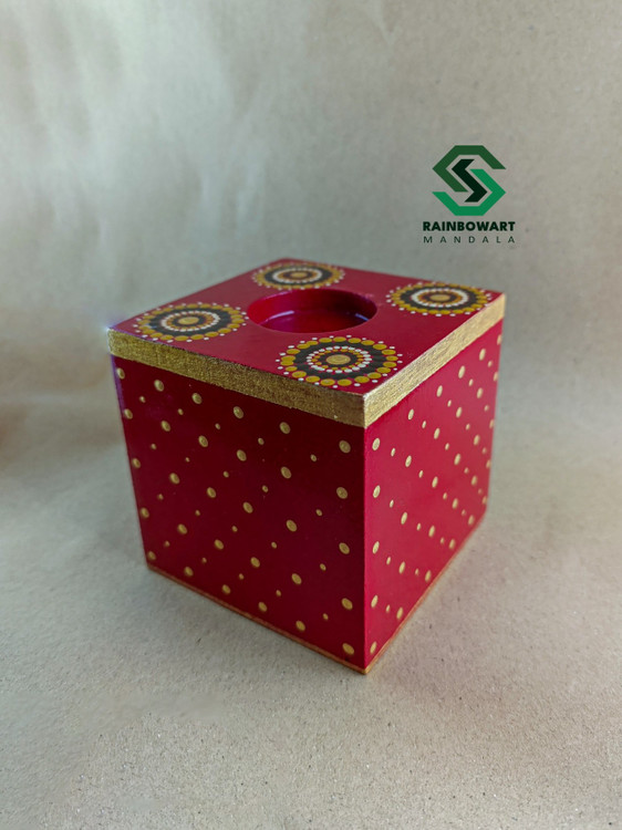 سفارش جاشمعی با رنگ و طرح دلخواه از فروشگاه رینبوآرت